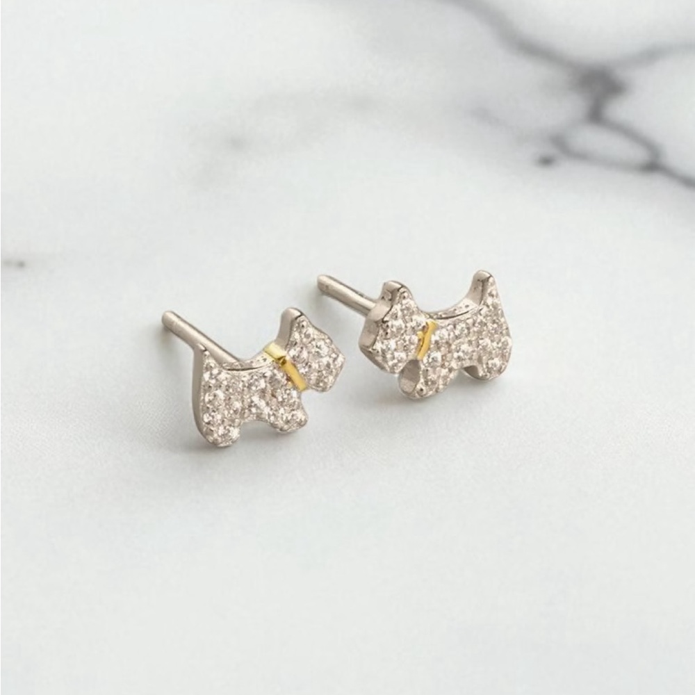๐๐๐925 silver Moissanite Earrings- tested diamond!โ GRA certified - Picture 1 of 3